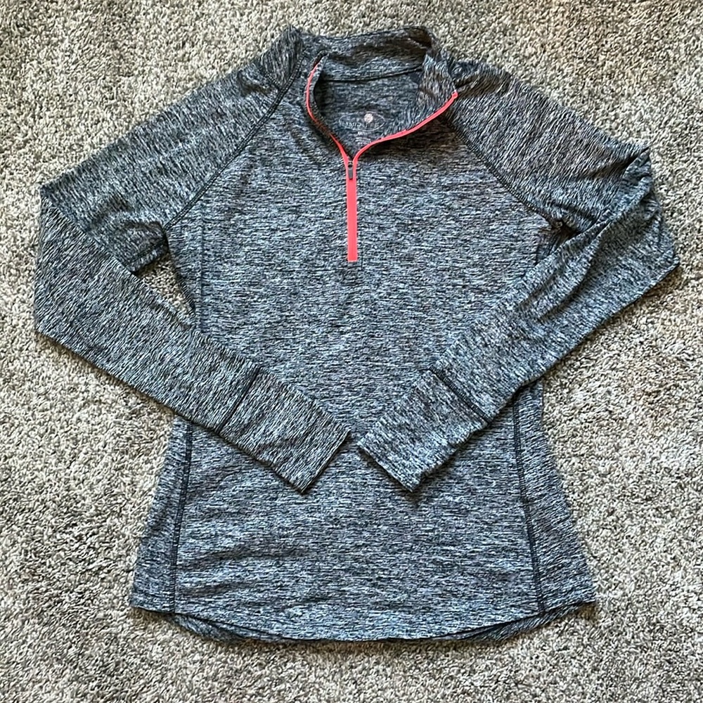 Tangerine brand half zip pullover
